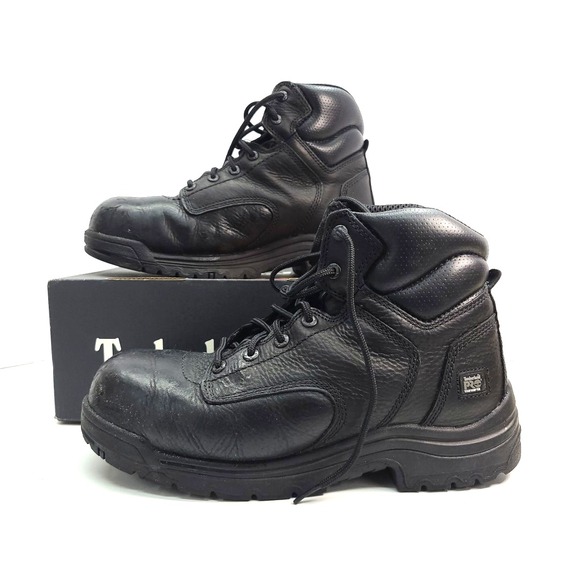 Timberland Other - Timberland PRO Mens Titan Alloy Toe Work Boots 10W Black